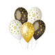 Colour Gold Star, Star Balloon Set of 6 pcs 33 cm (13 inch)