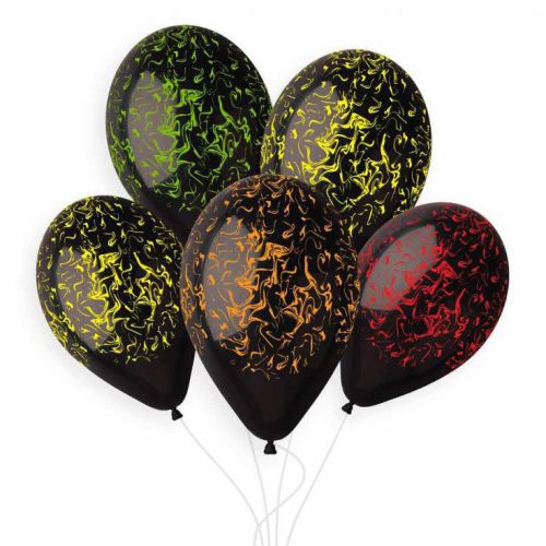 Marble air-balloon, balloon 5 pcs 13 inch (33cm)