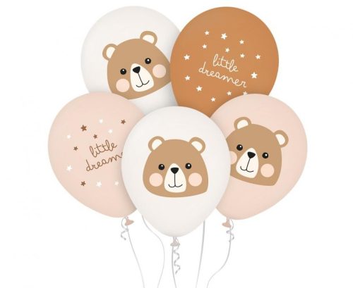 Bear Little Dreamer air-balloon, balloon 5 pcs 13 inch (33cm)