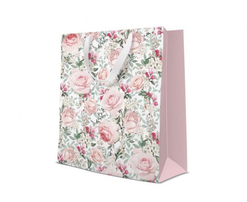 Flower Gorgeous Rose paper gift bag 26.5x33.5x13 cm