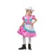 Colour Elegant Cowgirl Costume 120/130 cm