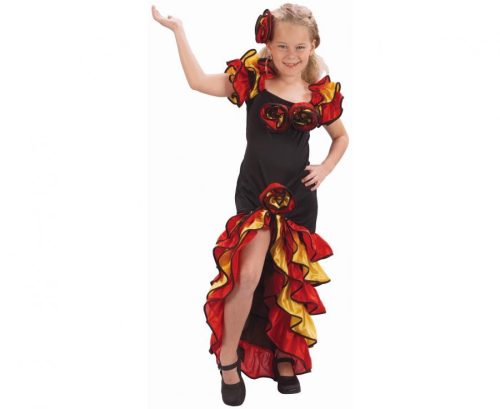 Halloween Dancer Spanish Costume 110/120 cm