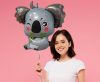 Animals Grey Koala foil balloon 66 cm