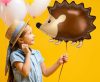 Animals Smile Hedgehog Foil Balloon 50 cm