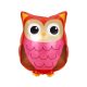 Animals Owl Foil Balloon 40 cm