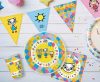 Cat Kitty Kitten paper plate set of 6 - 18 cm