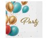 Party Balloon napkin set of 20, 33x33 cm