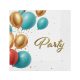 Party Balloon napkin set of 20, 33x33 cm