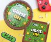 Gamer Game On napkin set 20 pcs 33x33 cm