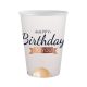 Happy Birthday Balloon Happy Birthday Paper Cup 6 pcs 250 ml