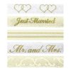 Wedding White i ribbon set 5 pcs