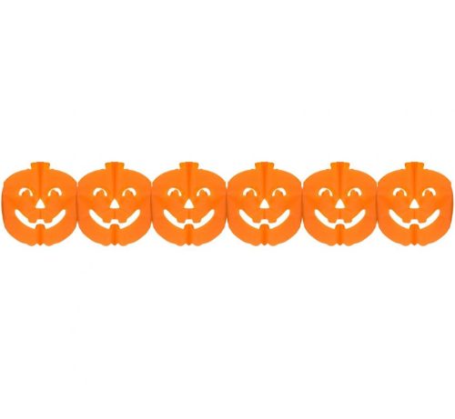 Halloween Halloween Pumpkin paper garland 300 cm