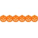 Halloween Halloween Pumpkin paper garland 300 cm