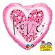 Love Hearts foil balloon 46 cm