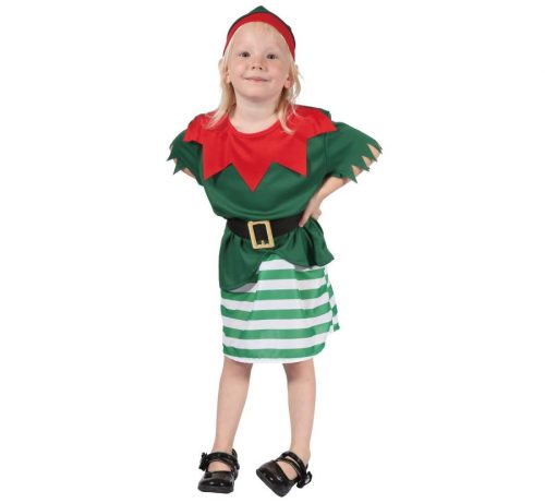 Christmas Little Elf, Elf Costume 92/104 cm