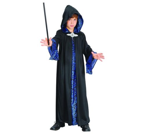 Halloween Blue Wizard Costume 120/130 cm