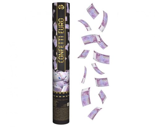 Party Euro confetti launcher 40 cm