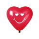 Love Red Hearts, Red Heart balloon, balloon 3 pcs 10 inch (25 cm)