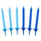 Colour Pattern 2 Blue Birthday Candle Set