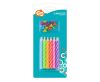 Colour Spiral birthday candle set, 12 pcs