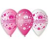 Princess Princess, balloon, 5 pcs 12 inch (30 cm)