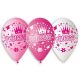 Princess Princess, balloon, 5 pcs 12 inch (30 cm)