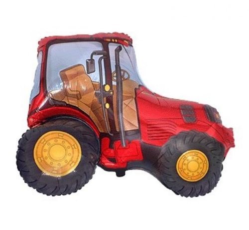 Tractor Red Tractor Foil Balloon 36 cm (WP)