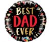 Father Best Dad Ever, foil balloon 46 cm