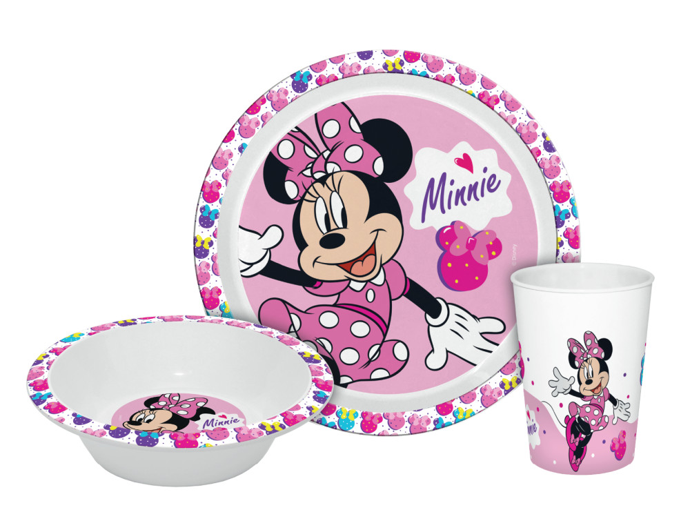 Minnie mouse hotsell plate set