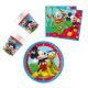 Disney Mickey  Rock the House party set 36 pieces with 20 cm plate