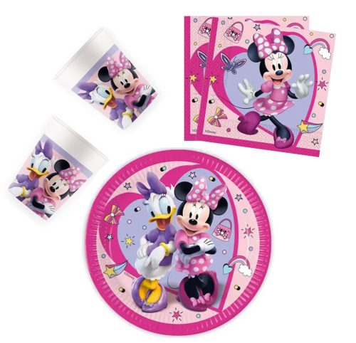 Disney Minnie  Junior party set 36 pieces with 23 cm plates