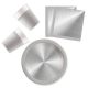 Colour Next Generation Silver, Silver party set 36 pieces with 23 cm plates