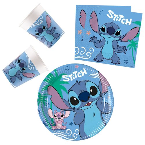 Disney Lilo and Stitch Angel party set 36 pcs with 20 cm plate