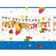 Happy Birthday Kokliko Happy Birthday plastic tablecloth 120x180 cm