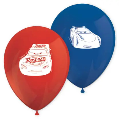 Disney Cars Arena Race balloon, 8 pcs