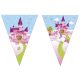 Unicorn Castle flag garland 2.3 m