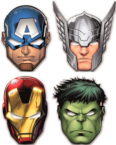 Avengers Infinity Stones mask, 6-piece set