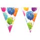 Balloon Sparkling flag garland 2.3 m