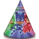 PJ Masks Trio party hat, bicorne 6 pcs