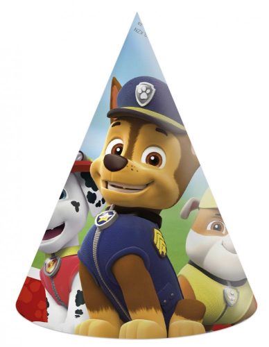 Paw Patrol Ready For Action party hat, shako (6 pcs)