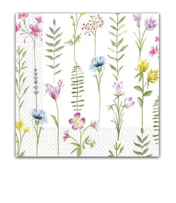 Flower Botanical napkin 20 pcs 33x33 cm FSC