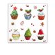 Christmas Christmas Cupcakes i napkin 20 pcs 33x33 cm