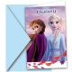 Disney Frozen Leaf party invitation 6 pcs