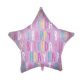 Star Happy Birthday Purple Star foil balloon 46 cm