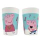 Peppa Pig Messy Play plastic cup 2 piece set 230 ml