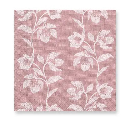 Floral Pink Flowers napkin 20 pcs 33x33 cm