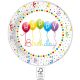 Happy Birthday Streamers Happy Birthday Paper Plate 8 pcs 23 cm FSC