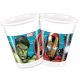 Avengers Infinity Stones plastic cups 8 pcs 200 ml