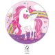 Unicorn Rainbow Colors paper plate 8 pcs 23 cm FSC