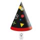 Gamer Gaming Party party hat, tricorne 6 pcs FSC